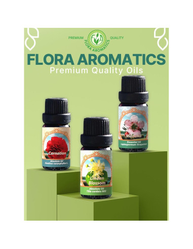 Aceite Absoluto de Flor de Tilo Flora Aromatics 10ml Puro