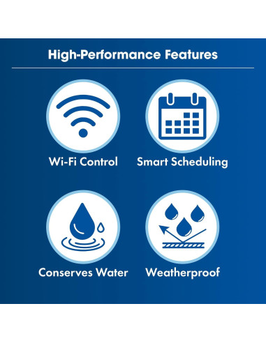 Controlador de Riego Inteligente Orbit B-hyve 8 Zonas WiFi