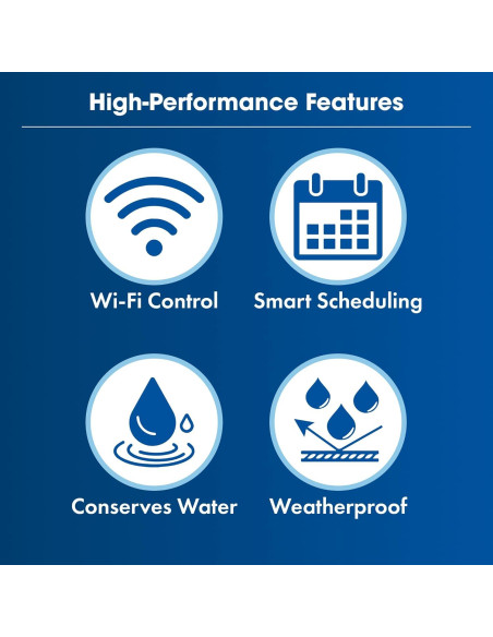 Controlador de Riego Inteligente Orbit B-hyve 8 Zonas WiFi