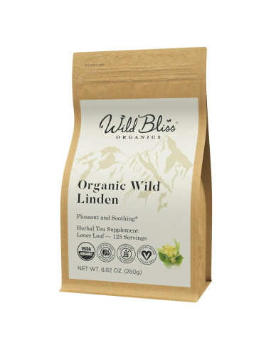 Té de Flor de Tilo Orgánico Wild Bliss - 250 Gr - 125 Porciones