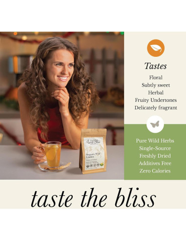 Té de Flor de Tilo Orgánico Wild Bliss - 250 Gr - 125 Porciones