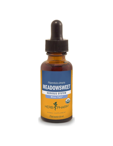 Extracto Líquido de Meadowsweet Orgánico Herb Pharm 29.57 ml