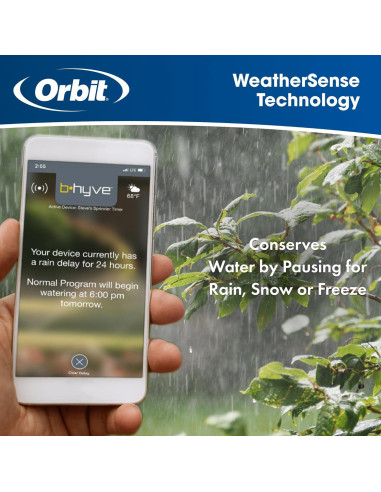 Controlador de Riego Inteligente Orbit B-hyve 8 Zonas WiFi
