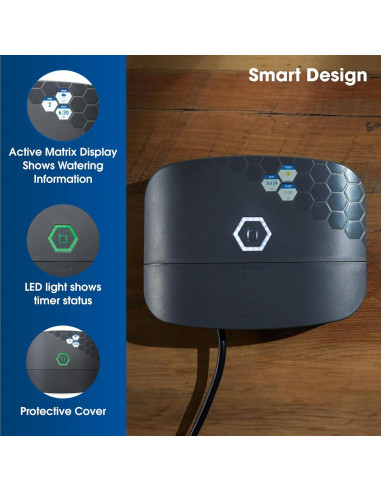 Controlador de Riego Inteligente Orbit B-hyve 8 Zonas WiFi