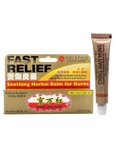 Bálsamo Herbal Calmante Ching Wan Hung 9.92g para Quemaduras