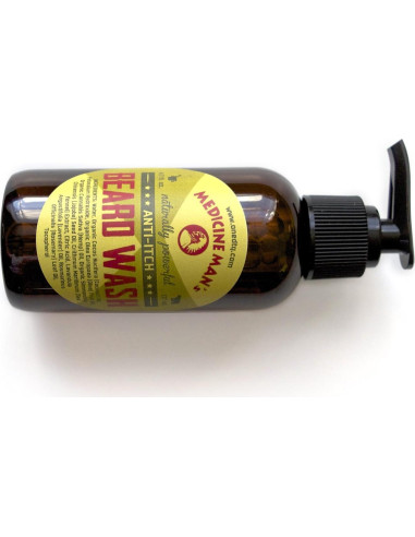 Kit de Cuidado para Barba Medicine Man - Jabón, Aceite, Balsamo y Cepillo