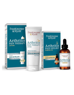 Combo Aceite y Crema Alivio Dolor Artritis Incienso y Mirra