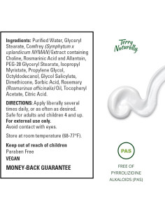 Crema de Consuelda Traumaplant Terry Naturally 50 g - Herbal No Manchante 2