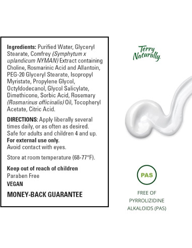 Crema de Consuelda Traumaplant Terry Naturally 50 g - Herbal No Manchante