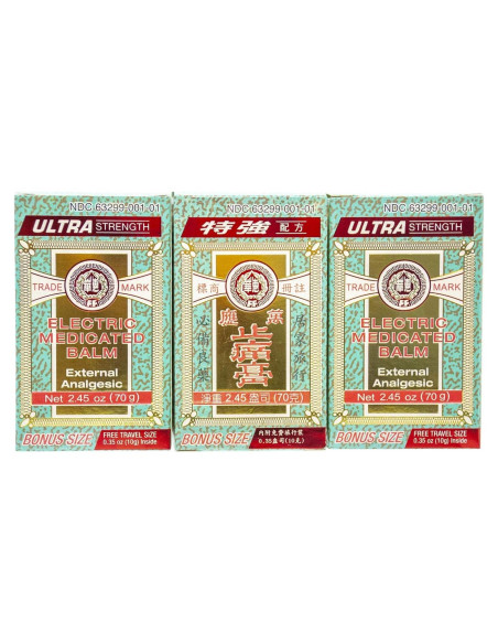 Bálsamo Medicado Eléctrico Fei Fah Ultra Fuerza 69.57 g