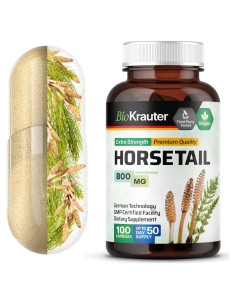Cápsulas de Cola de Caballo BIO KRAUTER 800 mg - 100 Unidades