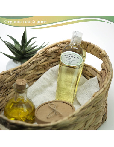 Aceite Herbal de Consuelda Dr Adorable 226.8 g Natural Orgánico