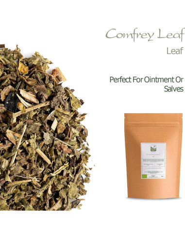 Hoja de Consuelda Secada Valle del Té 100g - Hierbas Naturales