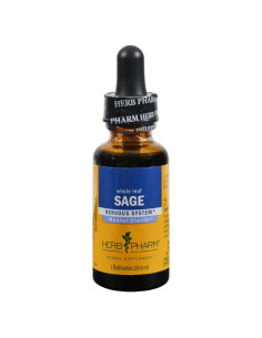 Extracto Líquido de Salvia Orgánica Herb Pharm 29.57 ml