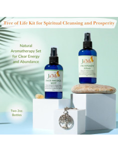 Kit de Limpieza Espiritual JaMi - Spray de Salvia y Prosperidad 2