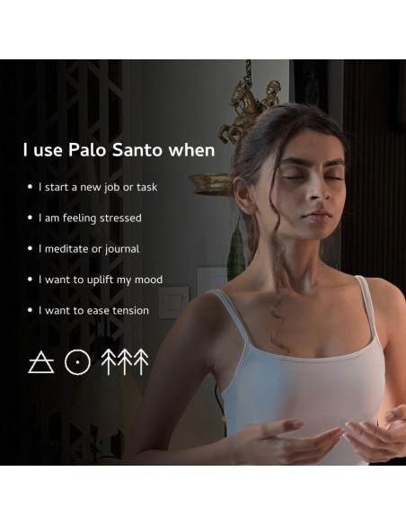 Aceite Esencial Roll-On Palo Santo y Salvia Blanca 10ml Aromafume