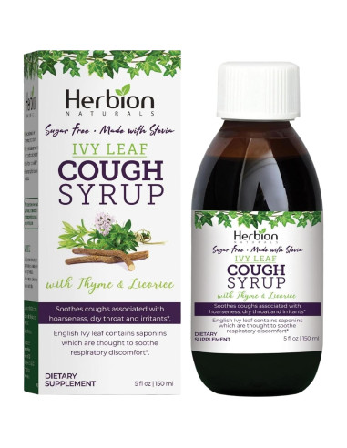 Jarabe Natural Herbion de Hiedra y Tomillo 148 ml - Sin Azúcar