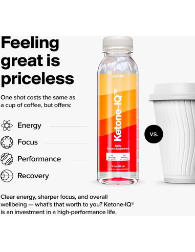 Bebida Energética Sin Cafeína H.V.M.N Ketone-IQ 10g Cetonas