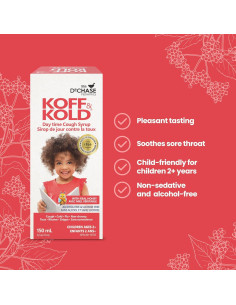 Jarabe para la tos Dr. Chase Koff Kontrol 143.3 g Niños 2