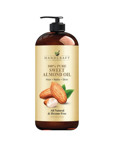 Aceite de Ricino, Romero y Almendra Dulce 100% Puro 236ml