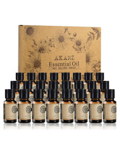 Set de 24 Aceites Esenciales AKARZ 10 ML Aromas Variados