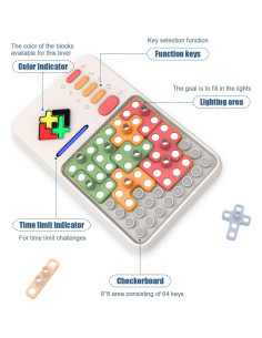 Juego de Rompecabezas Fistone SS-J100 con 1000 Desafíos 2