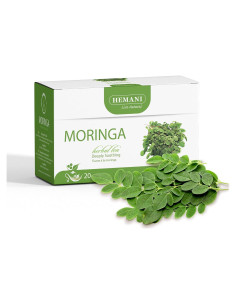 Té de Hoja de Moringa Hemani - 20 Bolsitas 100% Natural