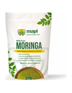 Polvo de Moringa Oleifera MAPL 200g | 100% Natural y Ayurvédico