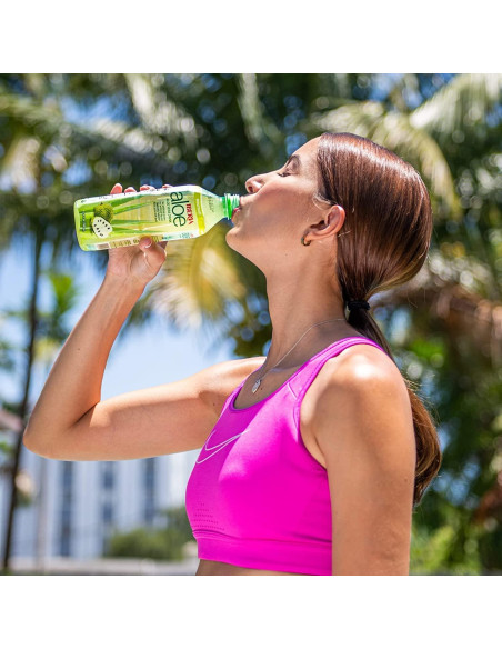 Bebida de Jugo de Aloe Vera Iberia Original 280 ml - Paquete de 6