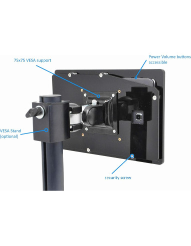 Funda Acrílica Antirrobo TABcare para Lenovo TAB M10 Plus 10.6"