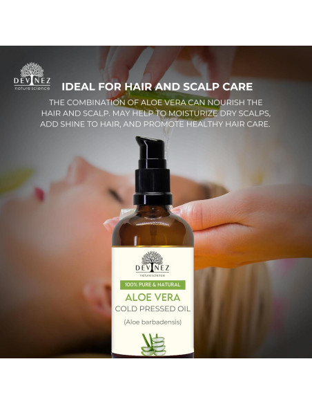 Aceite de Aloe Vera Prensado en Frío Devinez 30ml | Hidratante Piel y Cabello Aceite de Aloe Vera Prensado en Frío Devinez 30ml | Hidratante Piel y Cabello