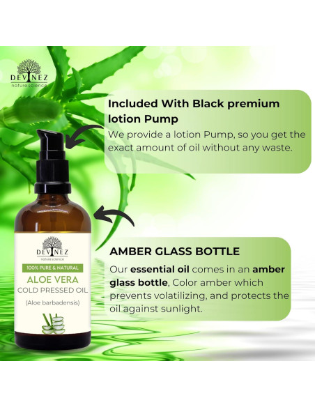 Aceite de Aloe Vera Prensado en Frío Devinez 30ml | Hidratante Piel y Cabello Aceite de Aloe Vera Prensado en Frío Devinez 30ml | Hidratante Piel y Cabello
