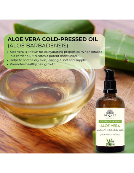 Aceite de Aloe Vera Prensado en Frío Devinez 30ml | Hidratante Piel y Cabello Aceite de Aloe Vera Prensado en Frío Devinez 30ml | Hidratante Piel y Cabello
