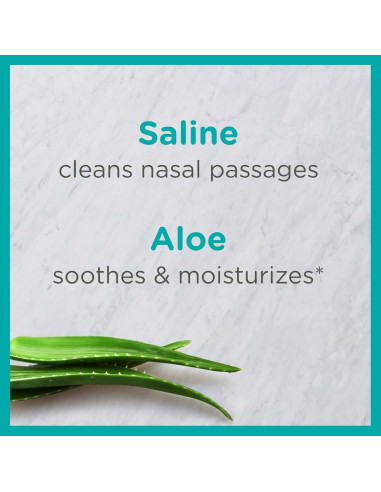 Mist nasal salino Zarbee 89 ml con aloe para todas las edades