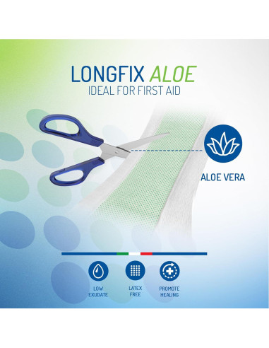 Vendaje Adhesivo Longfix Aloe 50.8 x 7.6 cm - Alivio del Dolor