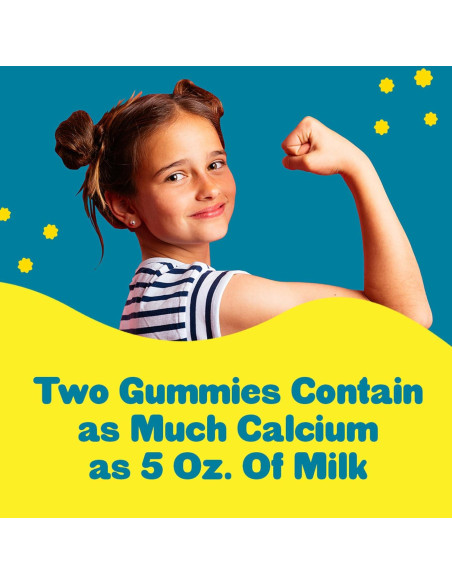 Gomitas L'il Critters Soporte Óseo 120ct - Calcio y Vitamina D
