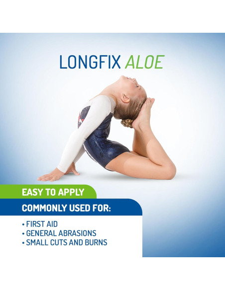 Vendaje Adhesivo Longfix Aloe 50.8 x 7.6 cm - Alivio del Dolor