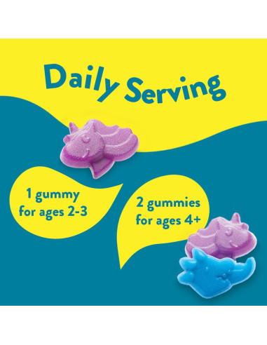 Gomitas L'il Critters Soporte Óseo 120ct - Calcio y Vitamina D