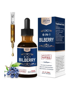 Suplemento Líquido de Arándano Orgánico 59ml - ORGANIHERBENCE