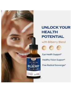 Suplemento Líquido de Arándano Orgánico 59ml - ORGANIHERBENCE 2