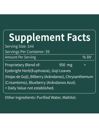 Gotas Oculares Fuenvegtal Euphrasia 59.15 ml - Salud Ocular