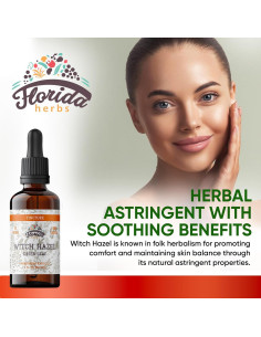 Tintura de Hamamelis Florida Herbs 2 x 60 ml Orgánica 2