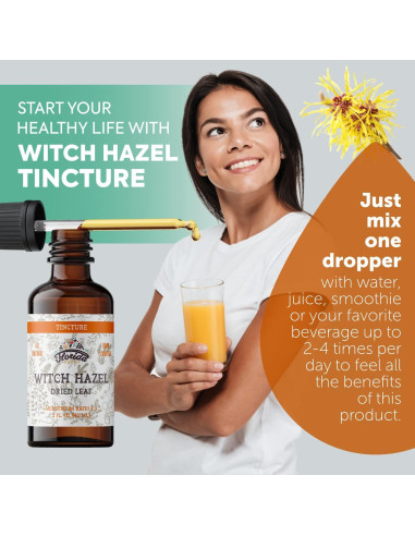 Tintura de Hamamelis Florida Herbs 2 x 60 ml Orgánica