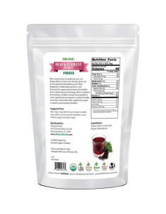 Polvo de Jugo de Grosella Negra Orgánica Z Natural Foods 0.45 kg 2