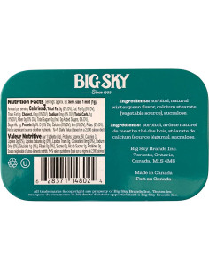 Caramelo Sin Azúcar Big Sky Menta Invierno 50g - Lata 6 Unidades 2