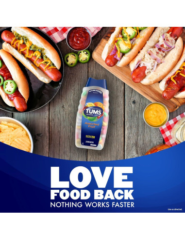 Tabletas Masticables TUMS Antiácido Extra Fuerte 330 Unidades