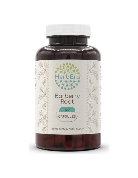 Cápsulas de Raíz de Agracejo 120 unidades 400 mg HerbEra