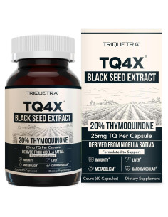 Cápsulas de Aceite de Semilla Negra TQ-Advanced 4X 25mg - 60 Unidades