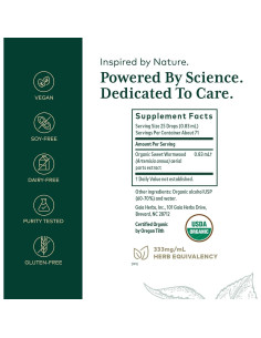 Gaia Herbs Pro Sweet Wormwood 60 ml - Salud Digestiva Vegano 2