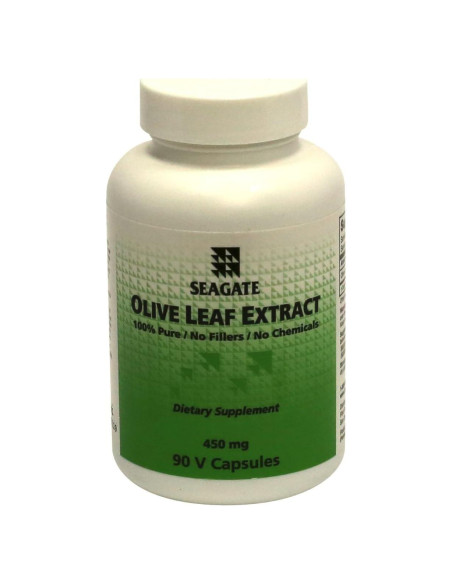 Extracto de Hoja de Olivo Seagate 90 Cápsulas Antioxidantes